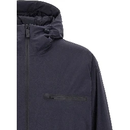 Blue Polyamide Shell Jacket