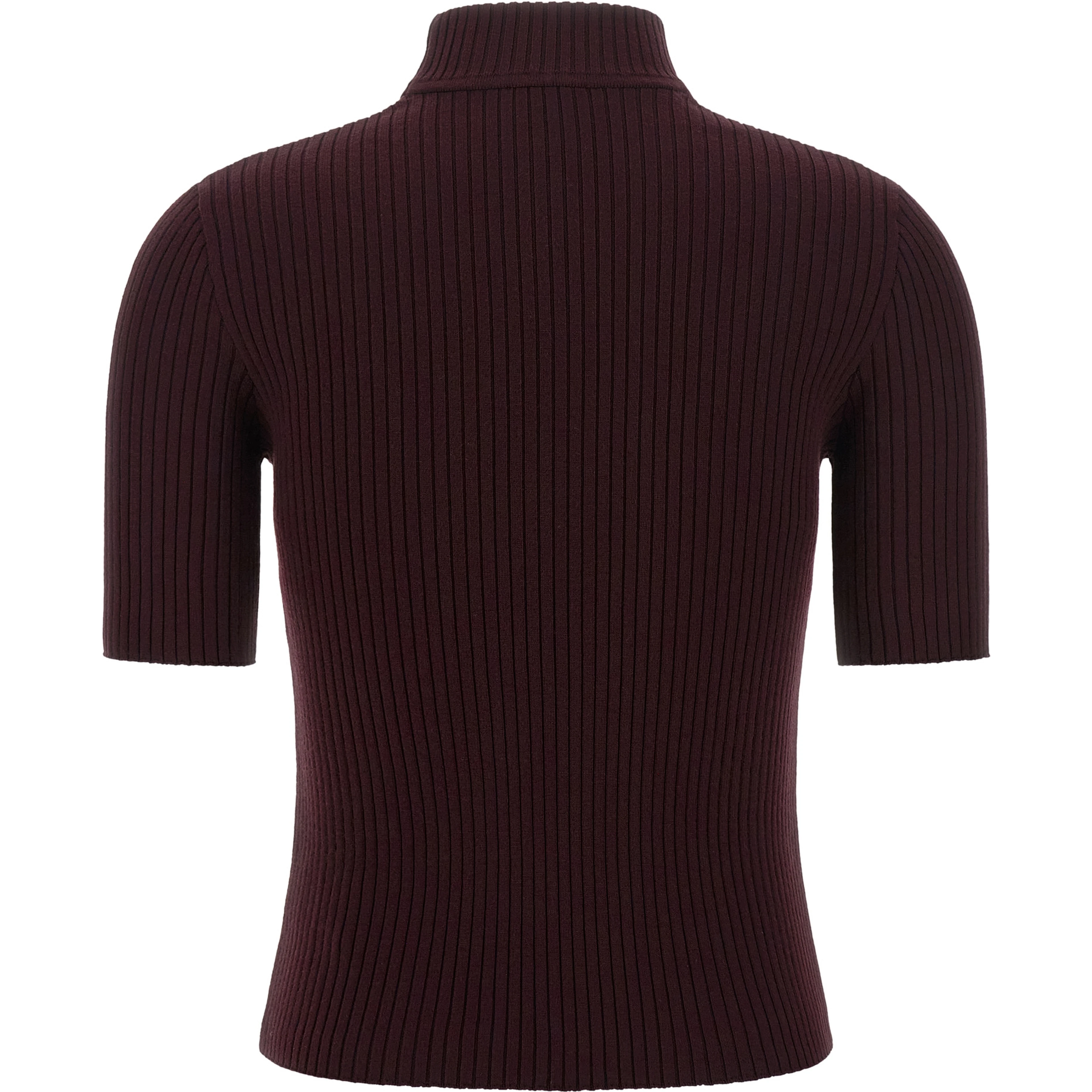 Bordeaux Viscose Sweatshirt