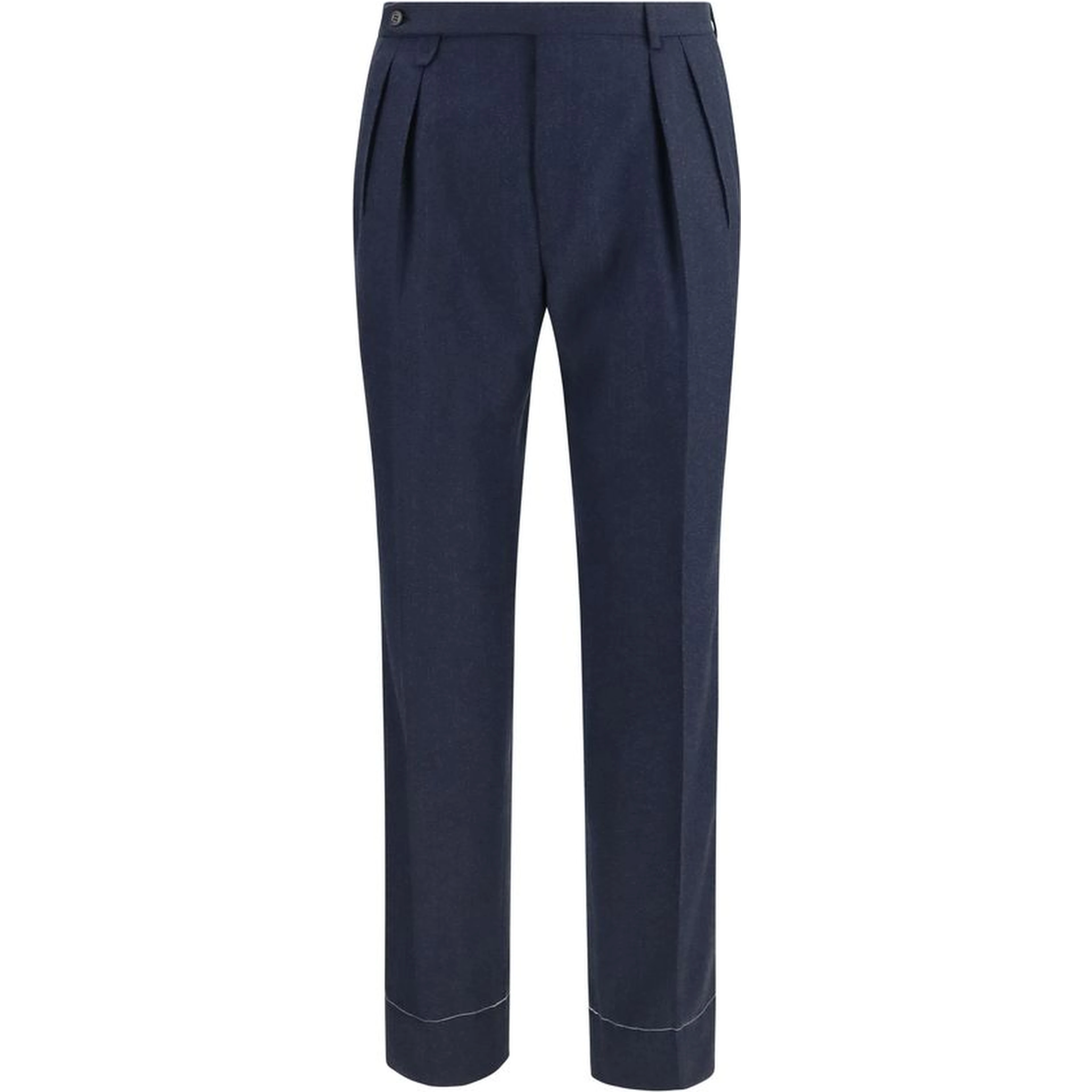 Blue Wool Oves Aries Casual Pants
