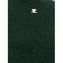 Bicolor Viscose Turtleneck
