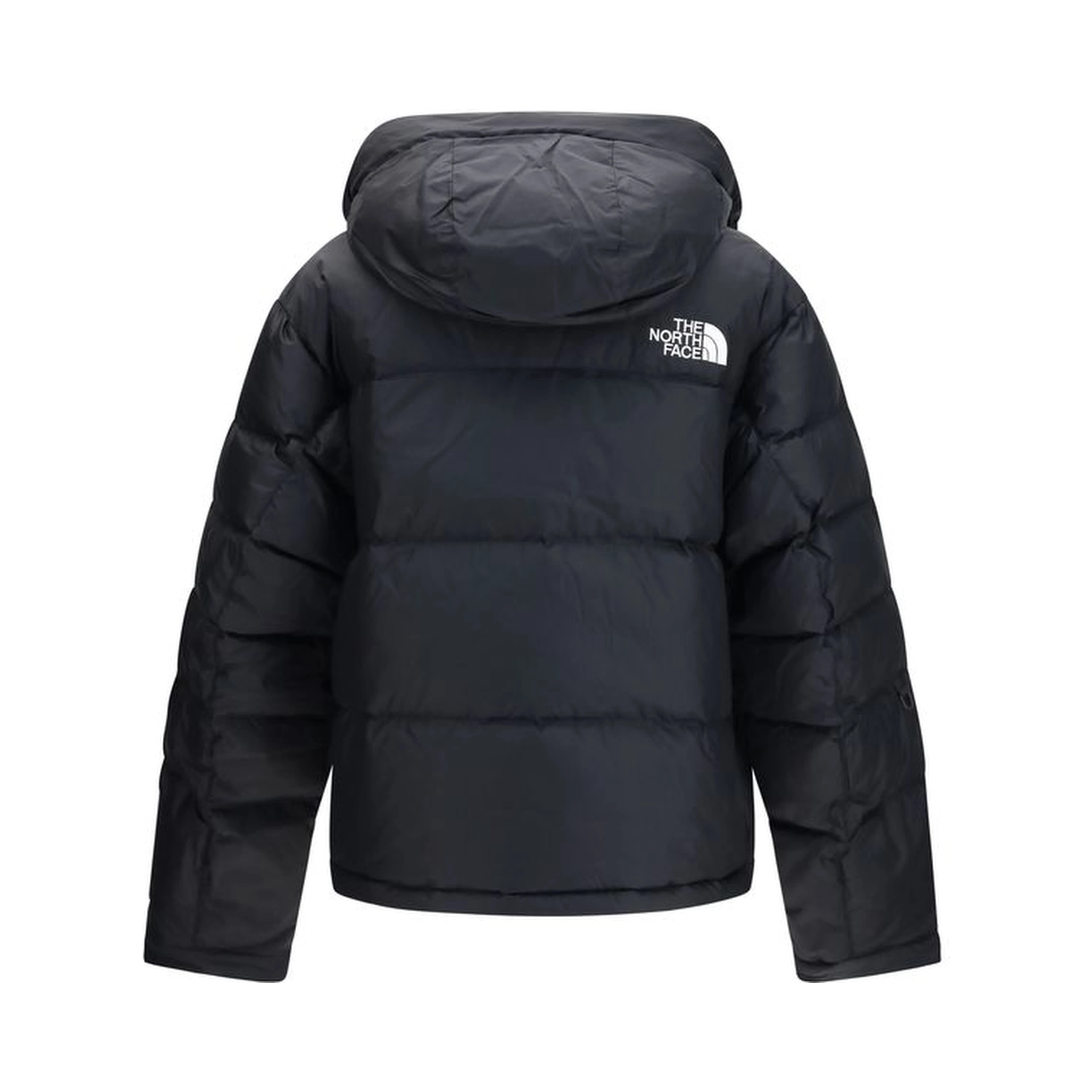 Black Nylon Full-Length Jacket