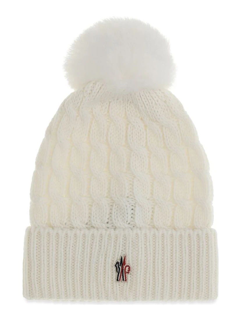 White Wool Oves Aries Beanie