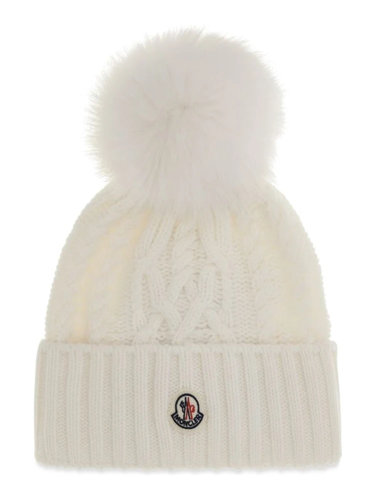 White Wool Oves Aries Beanie