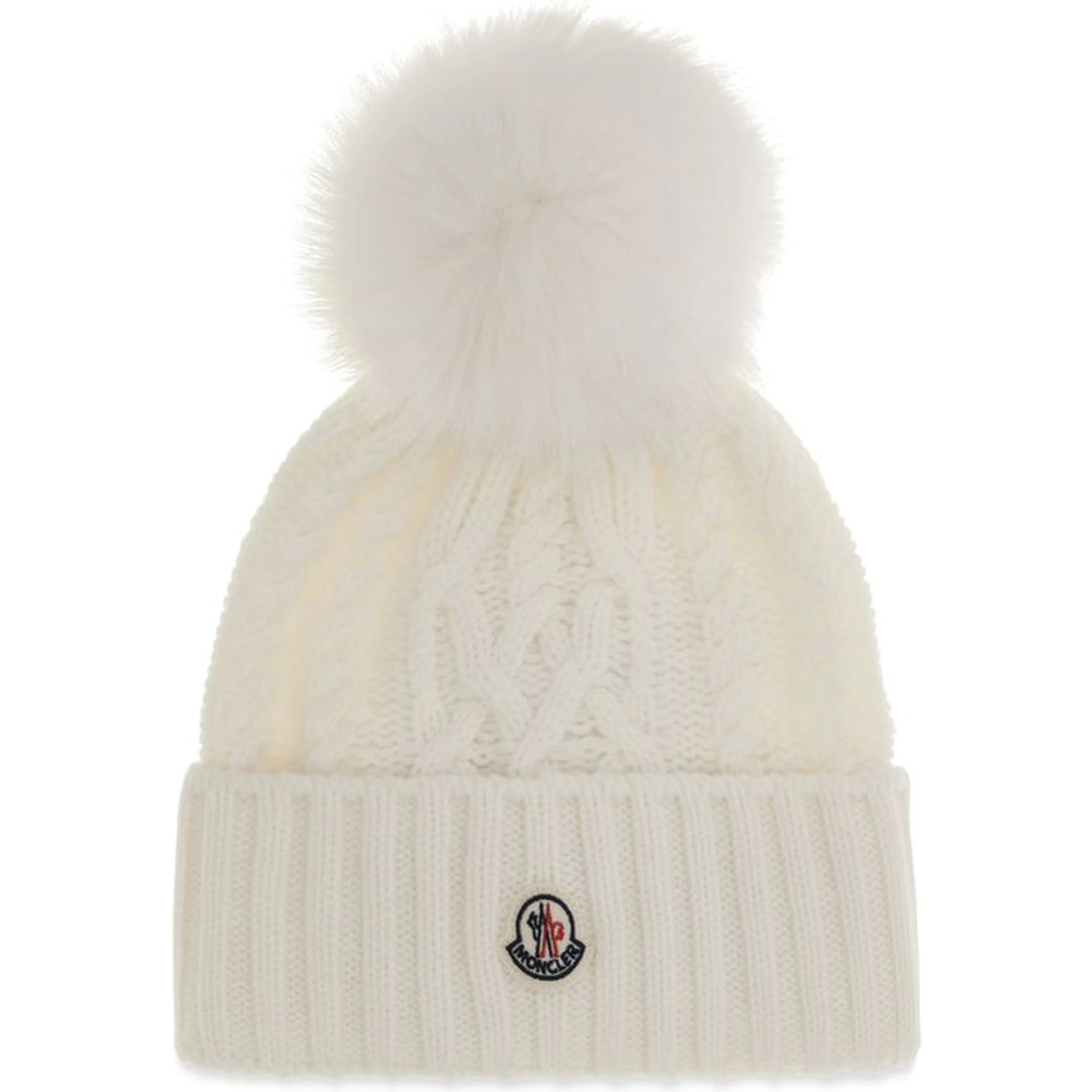 White Wool Oves Aries Beanie