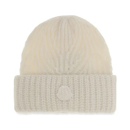 Beige Wool Oves Aries Beanie