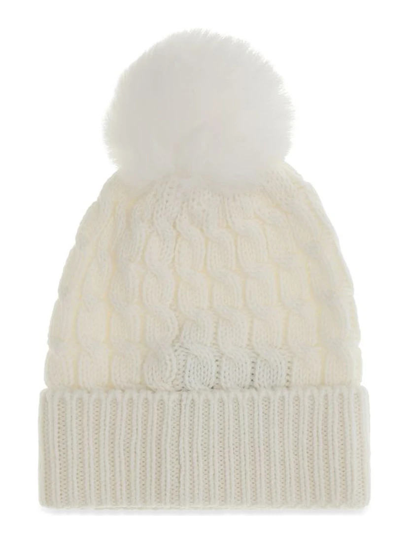 White Wool Oves Aries Beanie