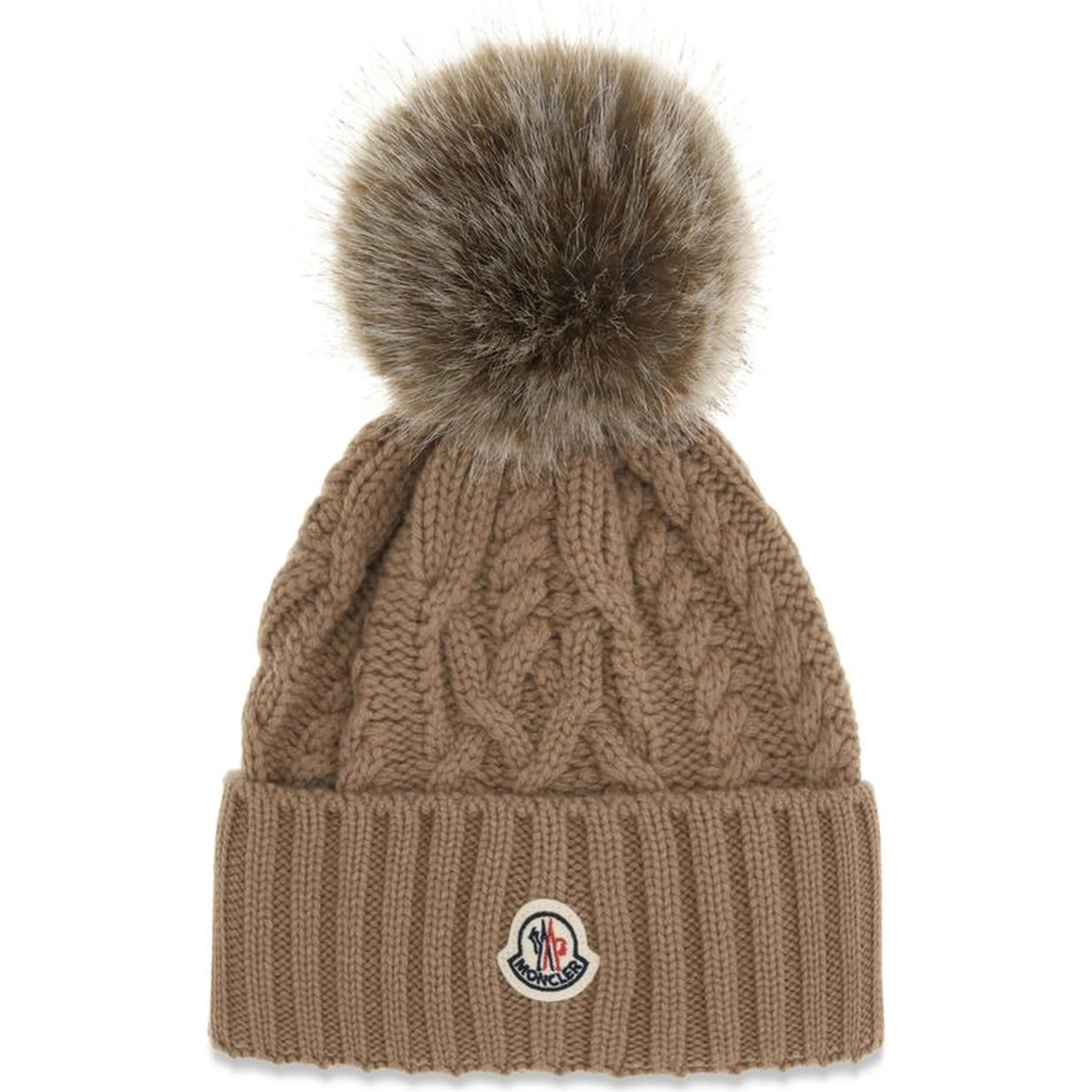 Brown Wool Oves Aries Beanie