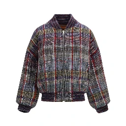 Multicolor Wool Oves Aries Bomber