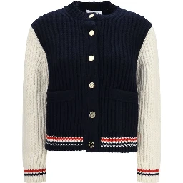 Blue Cashmere Cardigan