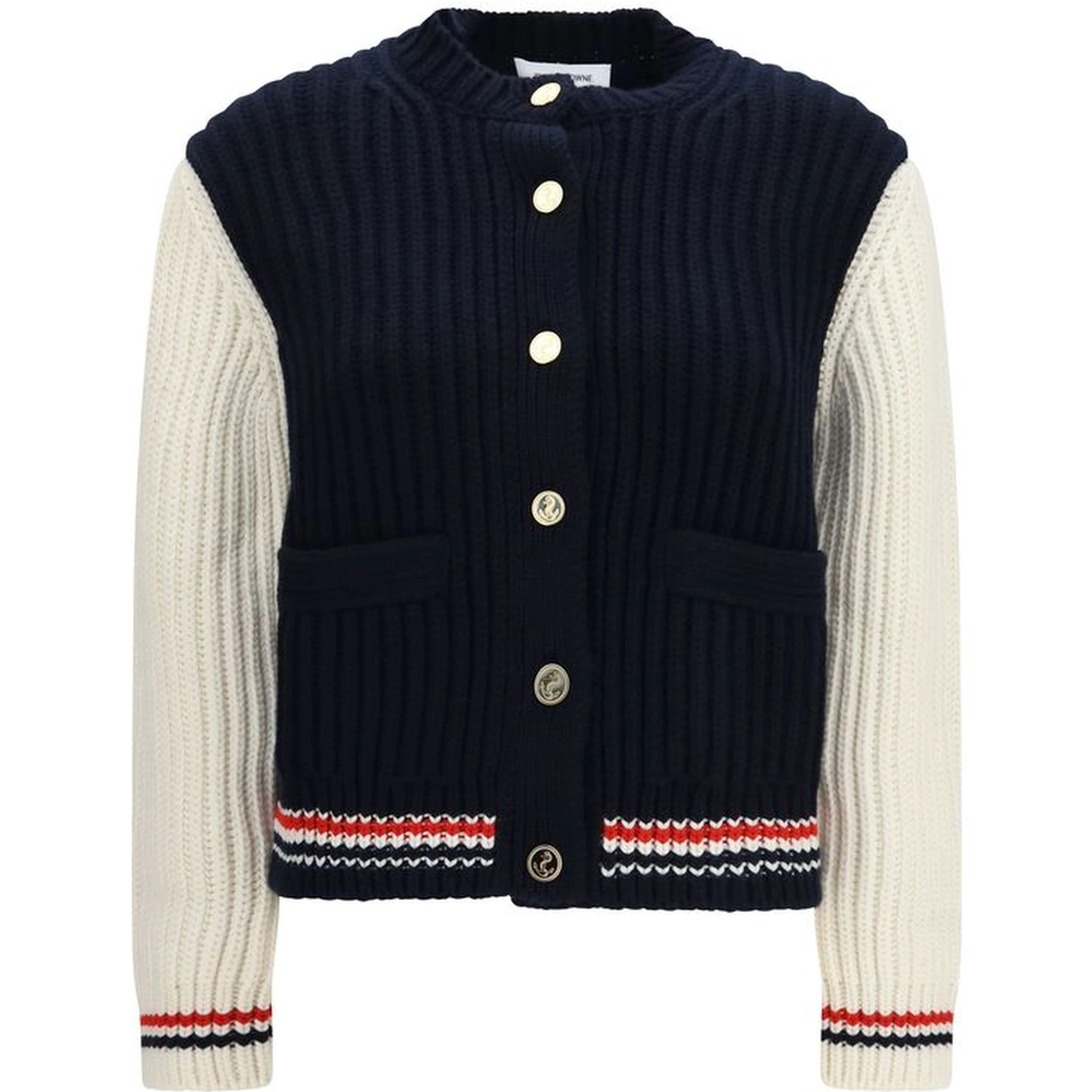 Blue Cashmere Cardigan