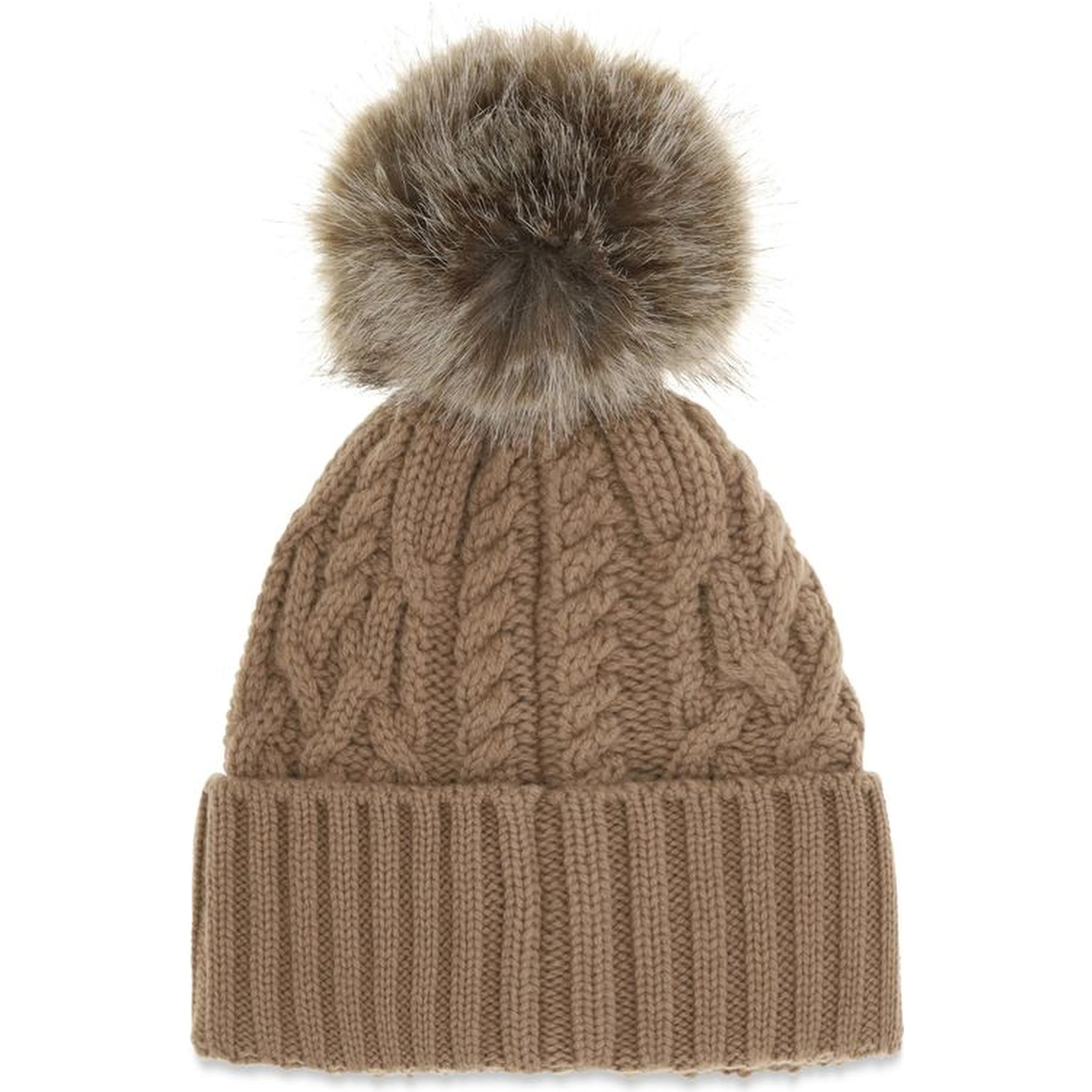 Brown Wool Oves Aries Beanie