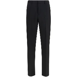 Black Mohair Dress Pants