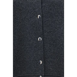 Gray Cotton Bomber