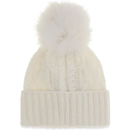 White Wool Oves Aries Beanie