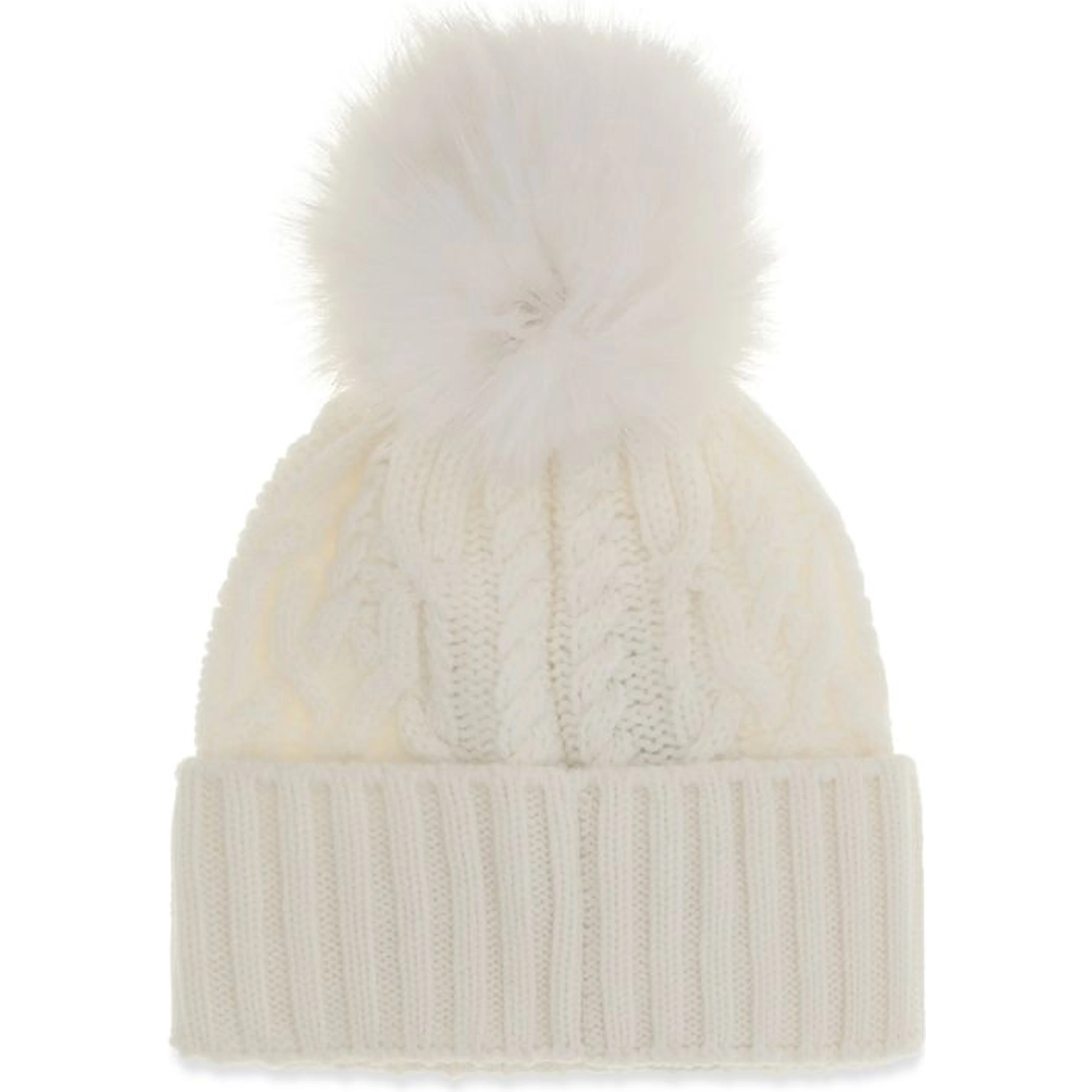White Wool Oves Aries Beanie
