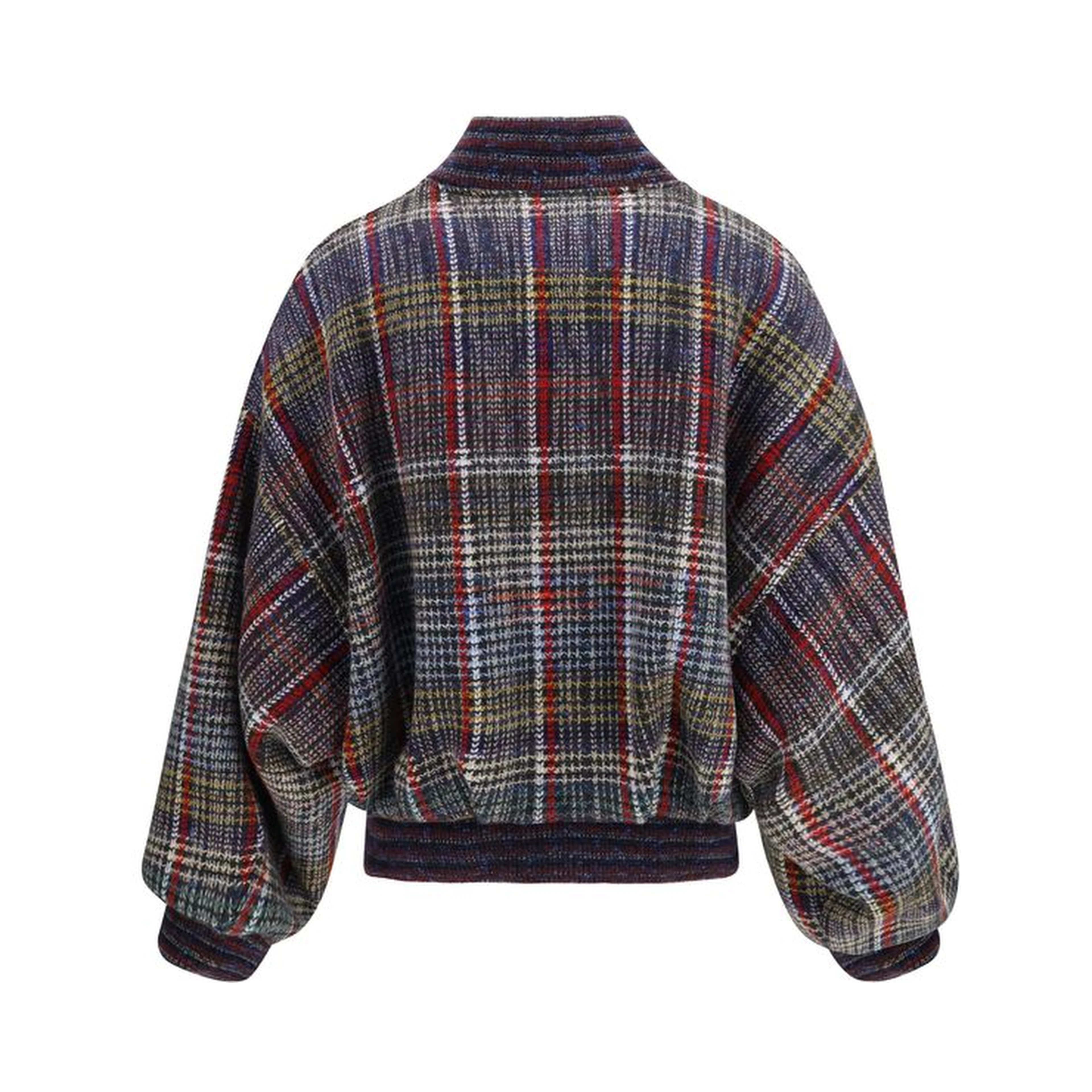 Multicolor Wool Oves Aries Bomber