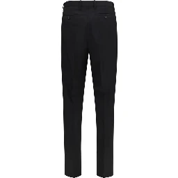 Black Mohair Dress Pants