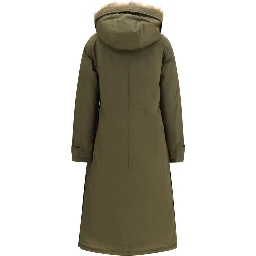 Bicolor Cotton Parka