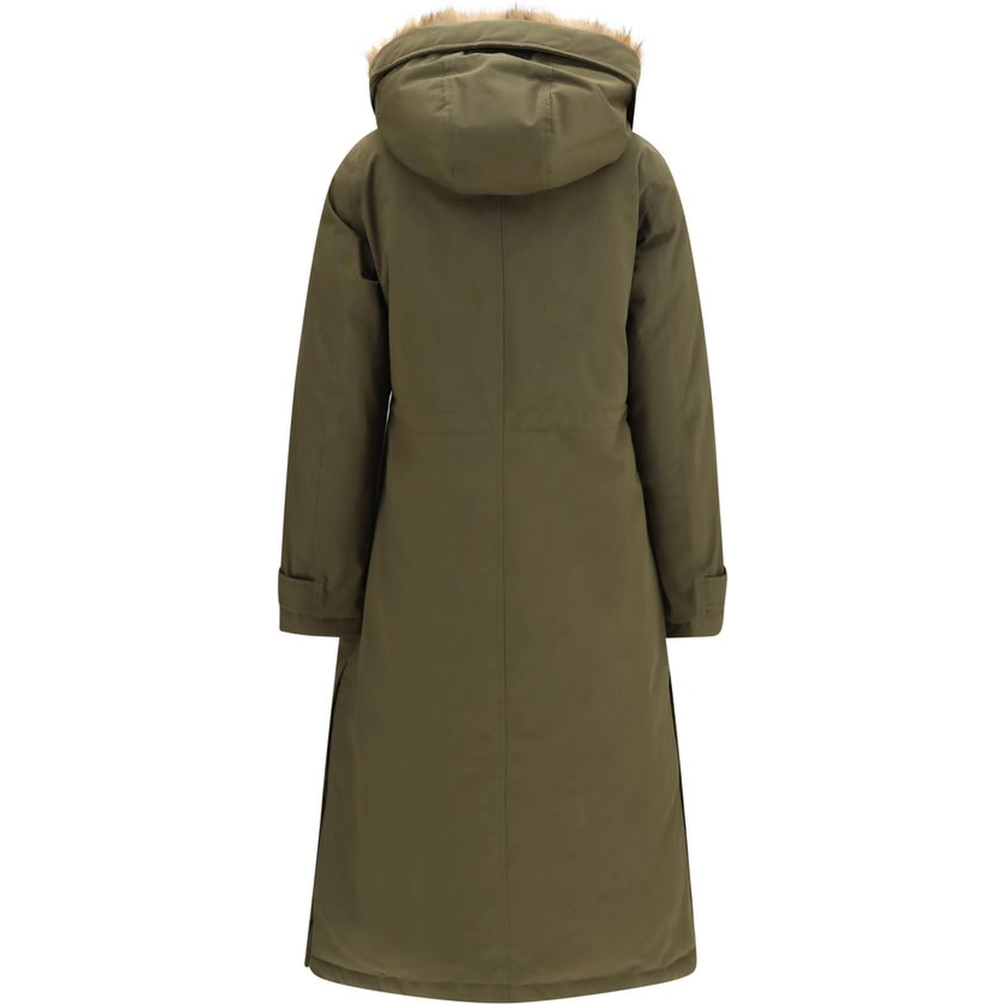 Bicolor Cotton Parka