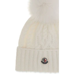 White Wool Oves Aries Beanie