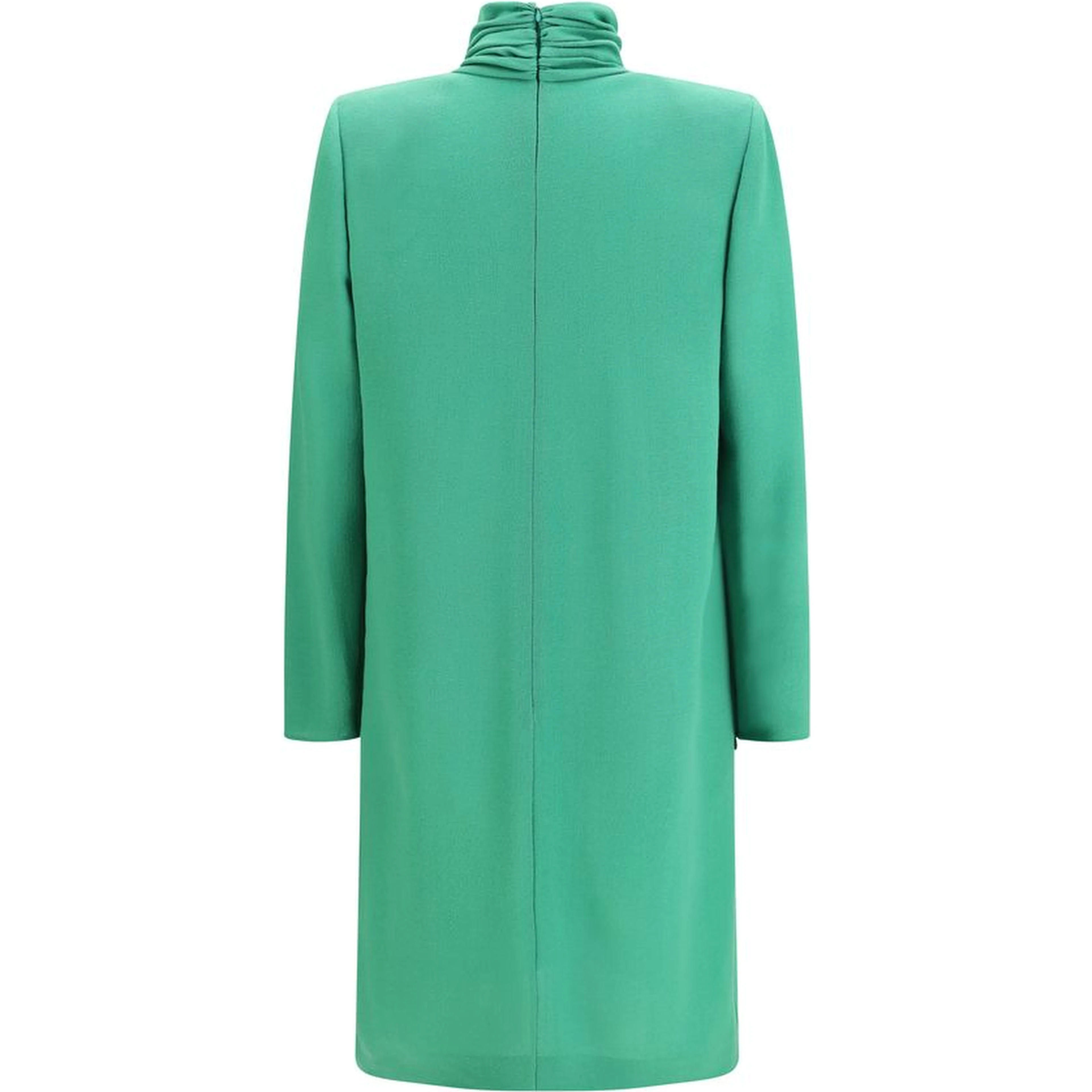 Bicolor Wool Oves Aries Casual Dress