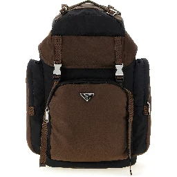 Multicolor Polyamide Backpack