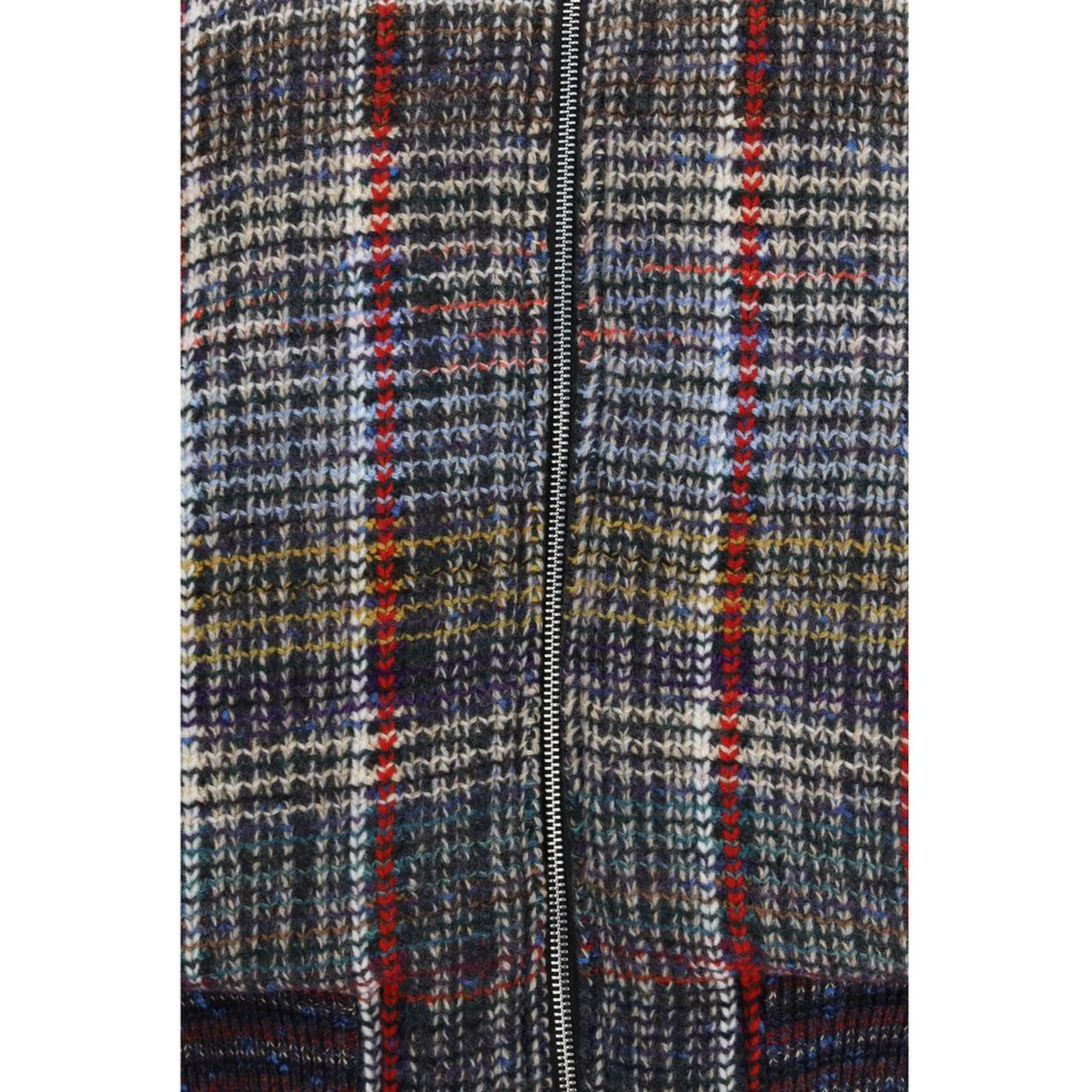 Multicolor Wool Oves Aries Bomber