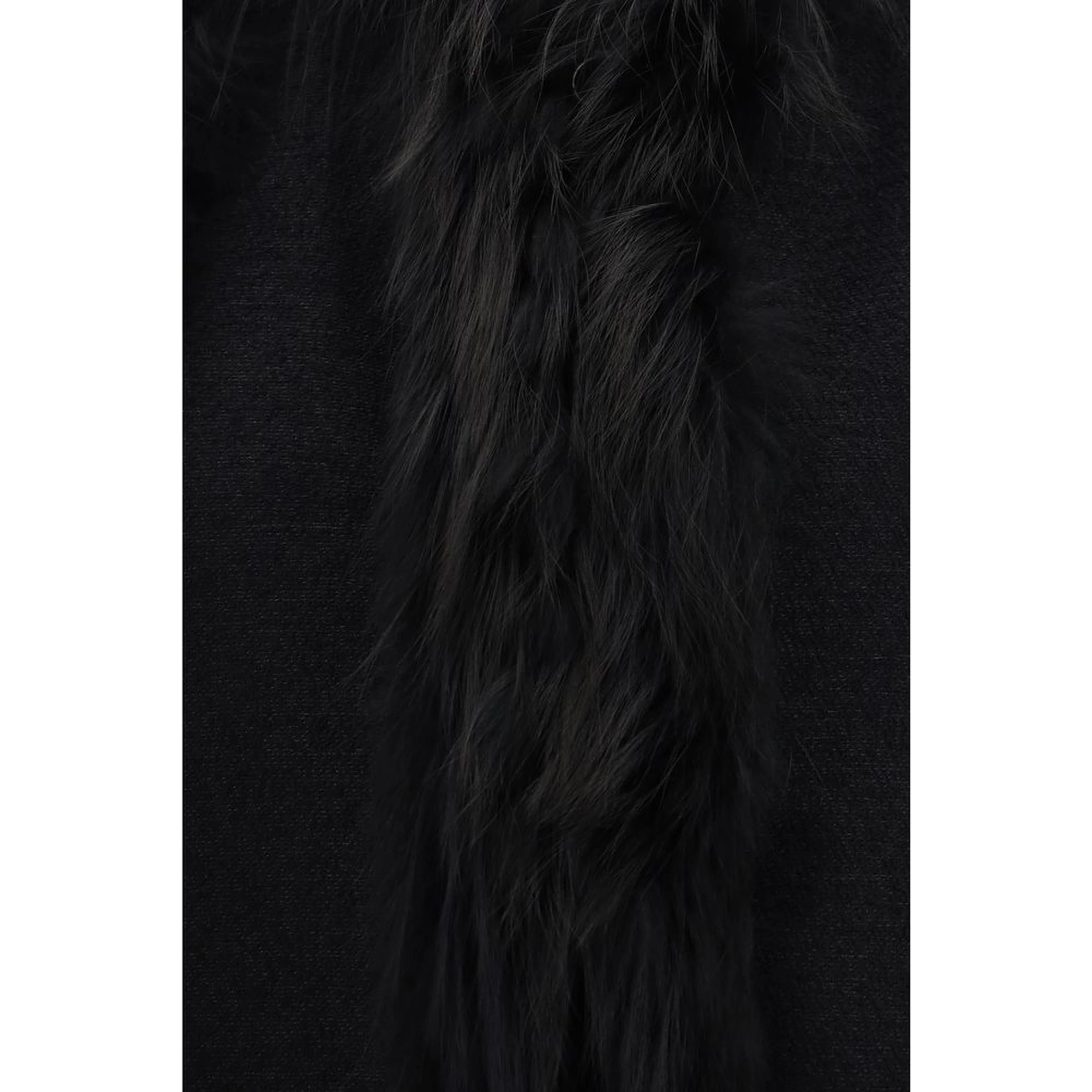 Black Wool Oves Aries Sleeveless Jacket