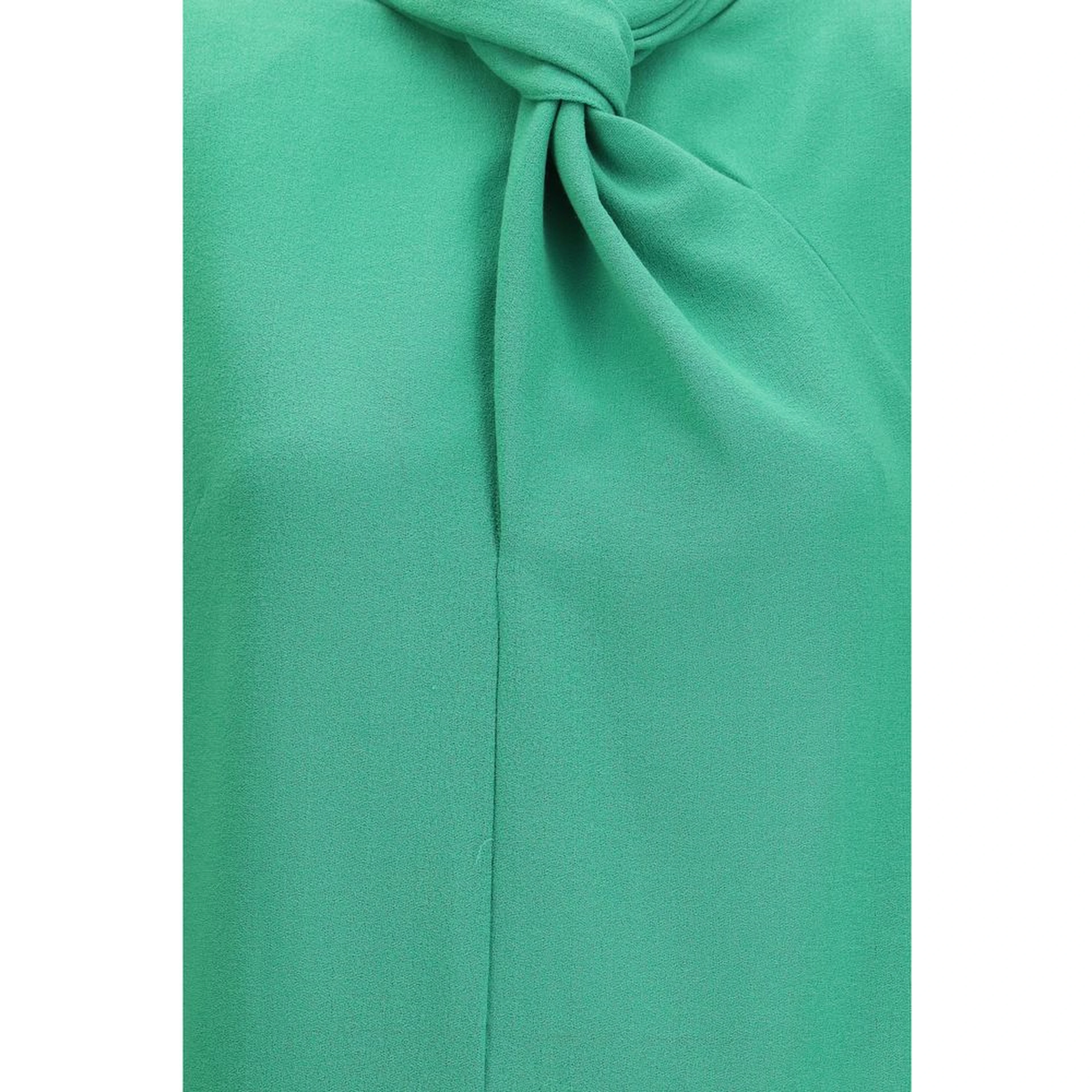 Bicolor Wool Oves Aries Casual Dress