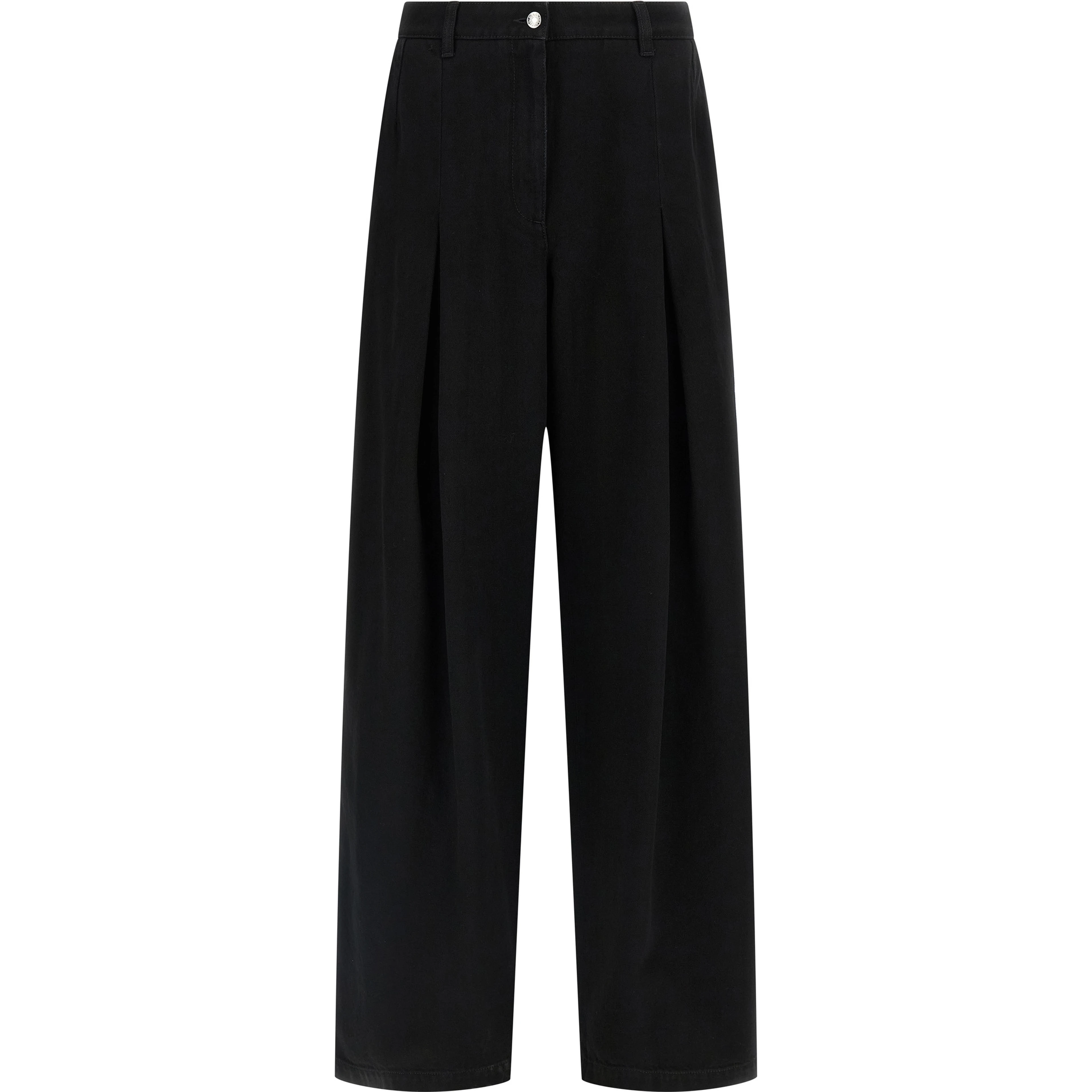 Black Cotton Jeans Denim