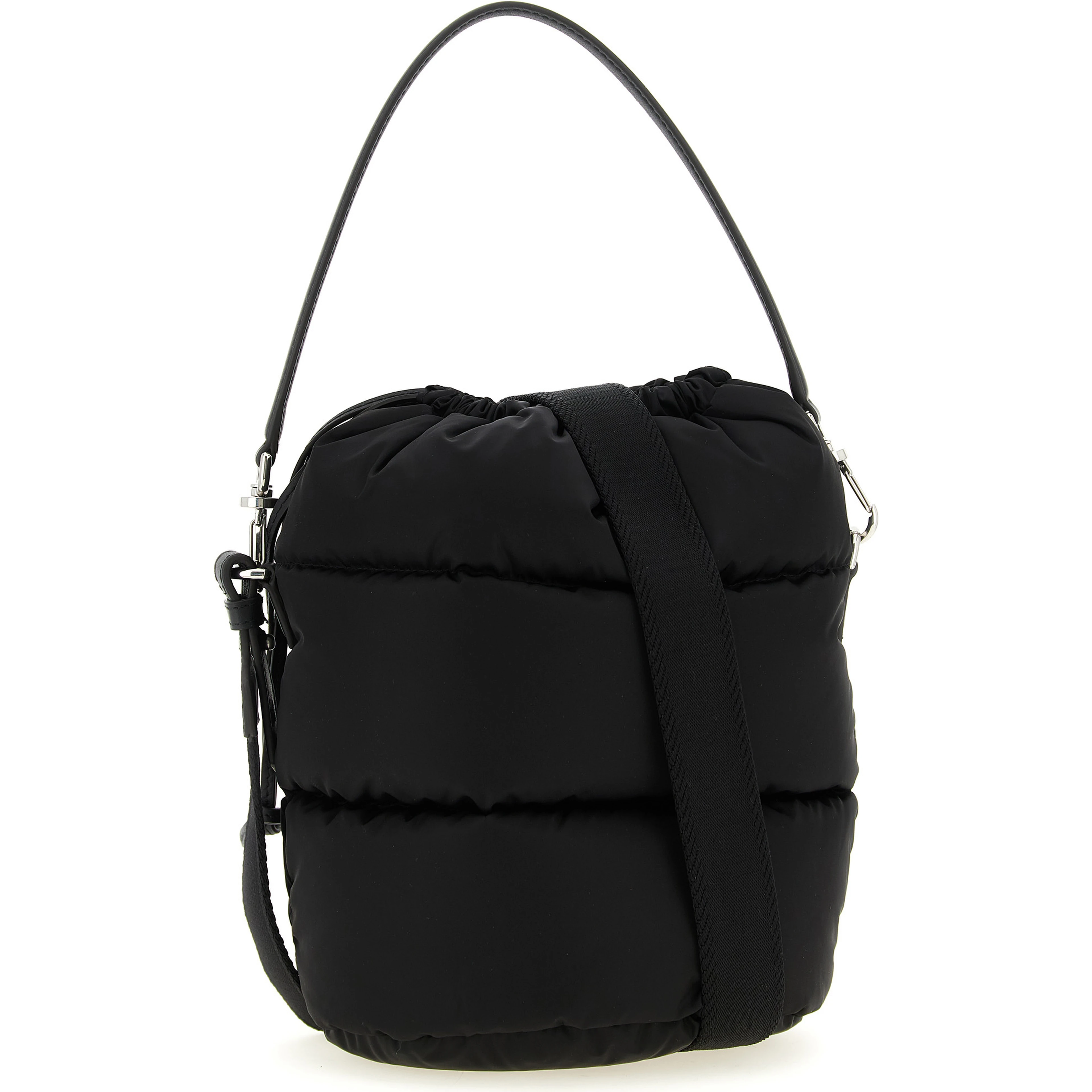 Black Polyamide Handbag