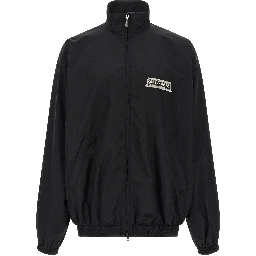Black Cotton Sweatshirt