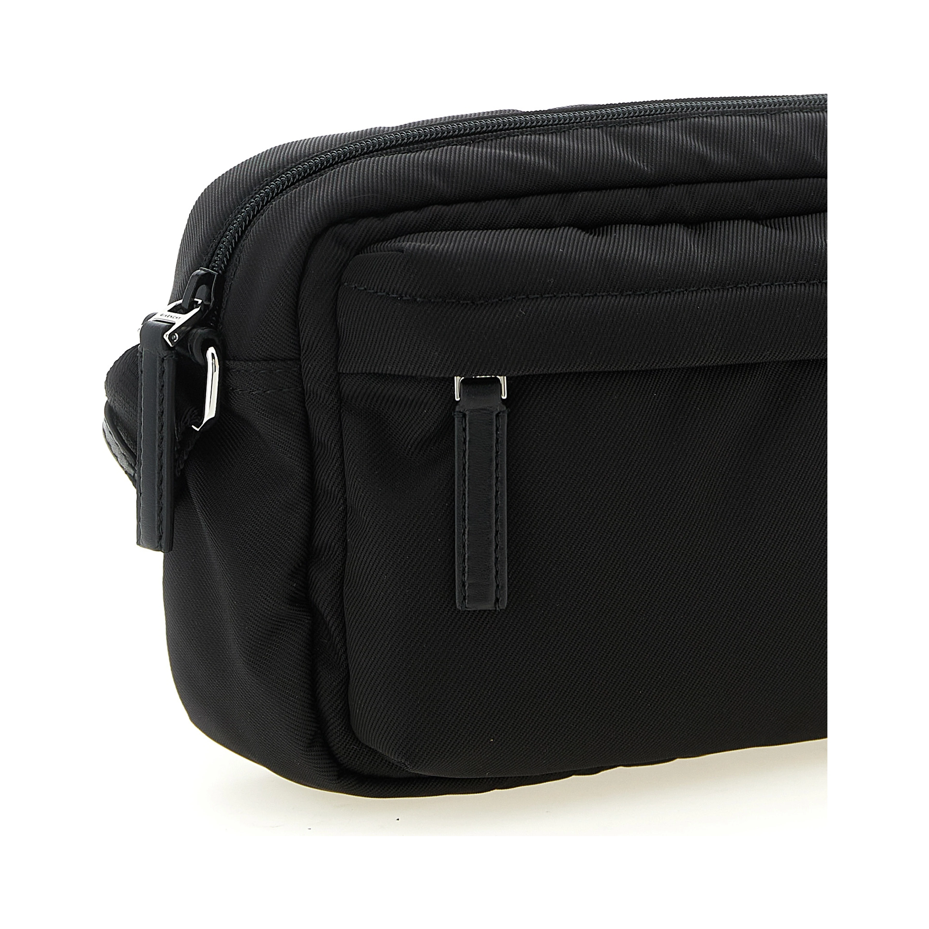 Black Polyamide Crossbody Bag