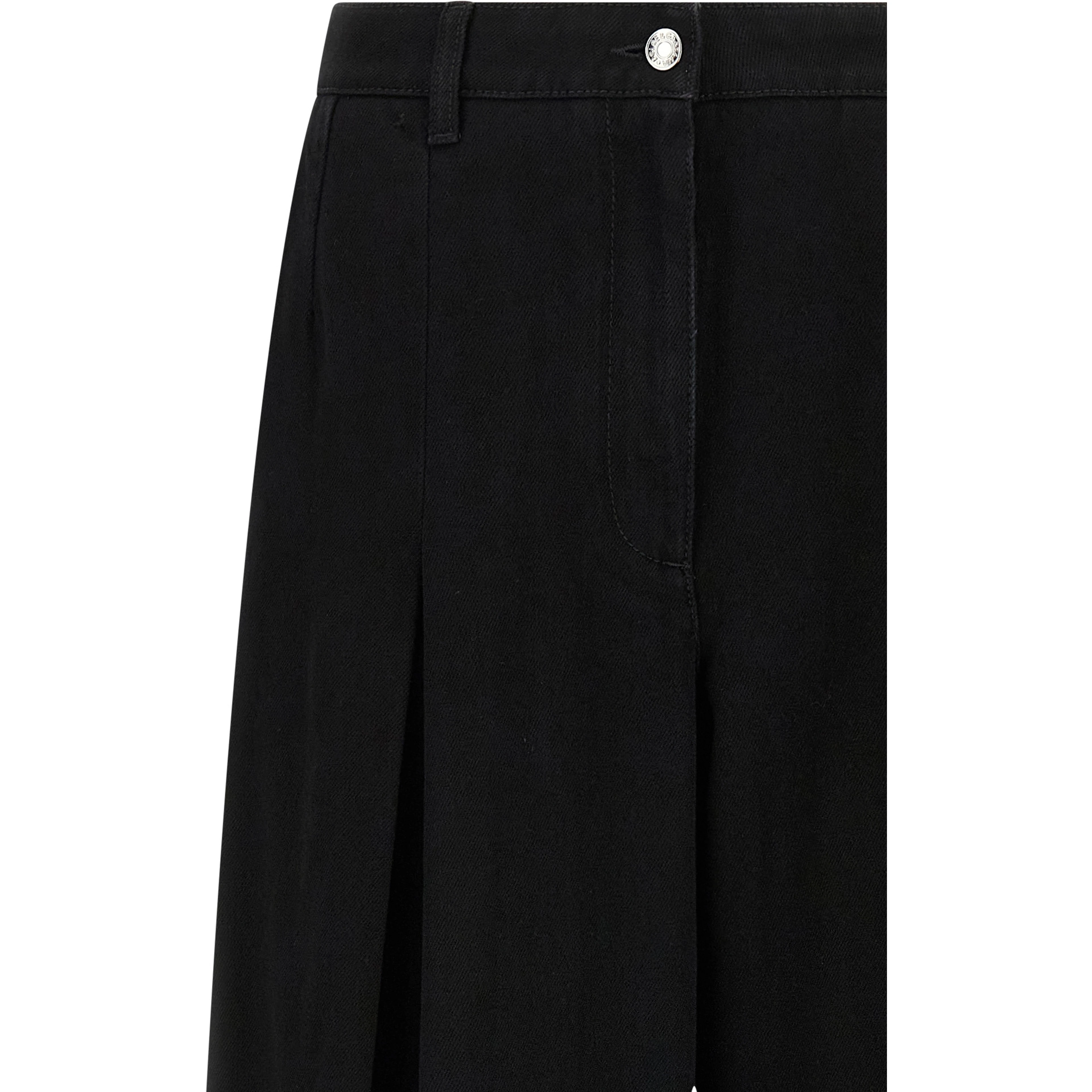 Black Cotton Jeans Denim
