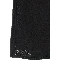 Black Cotton Polo Shirt
