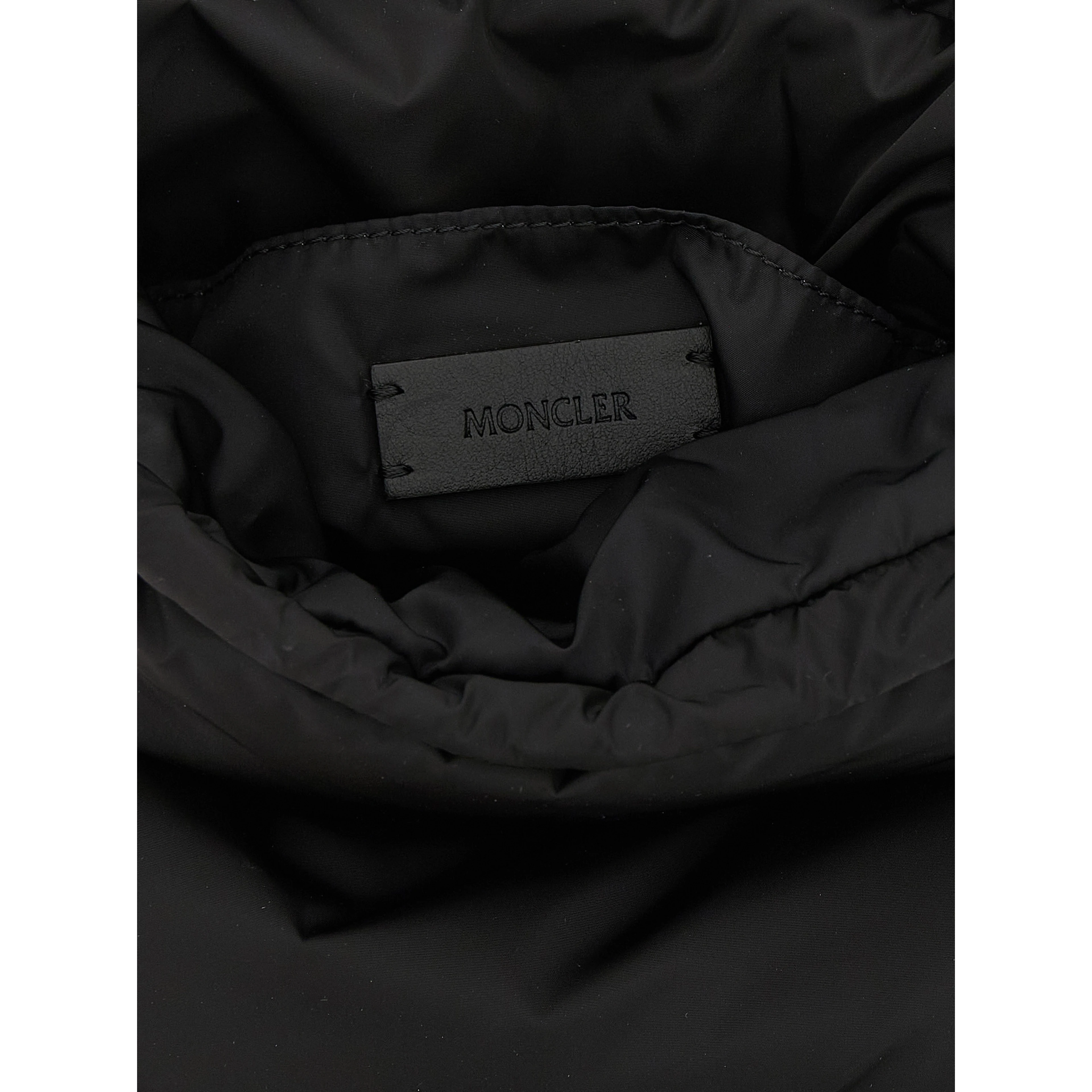 Black Polyamide Handbag