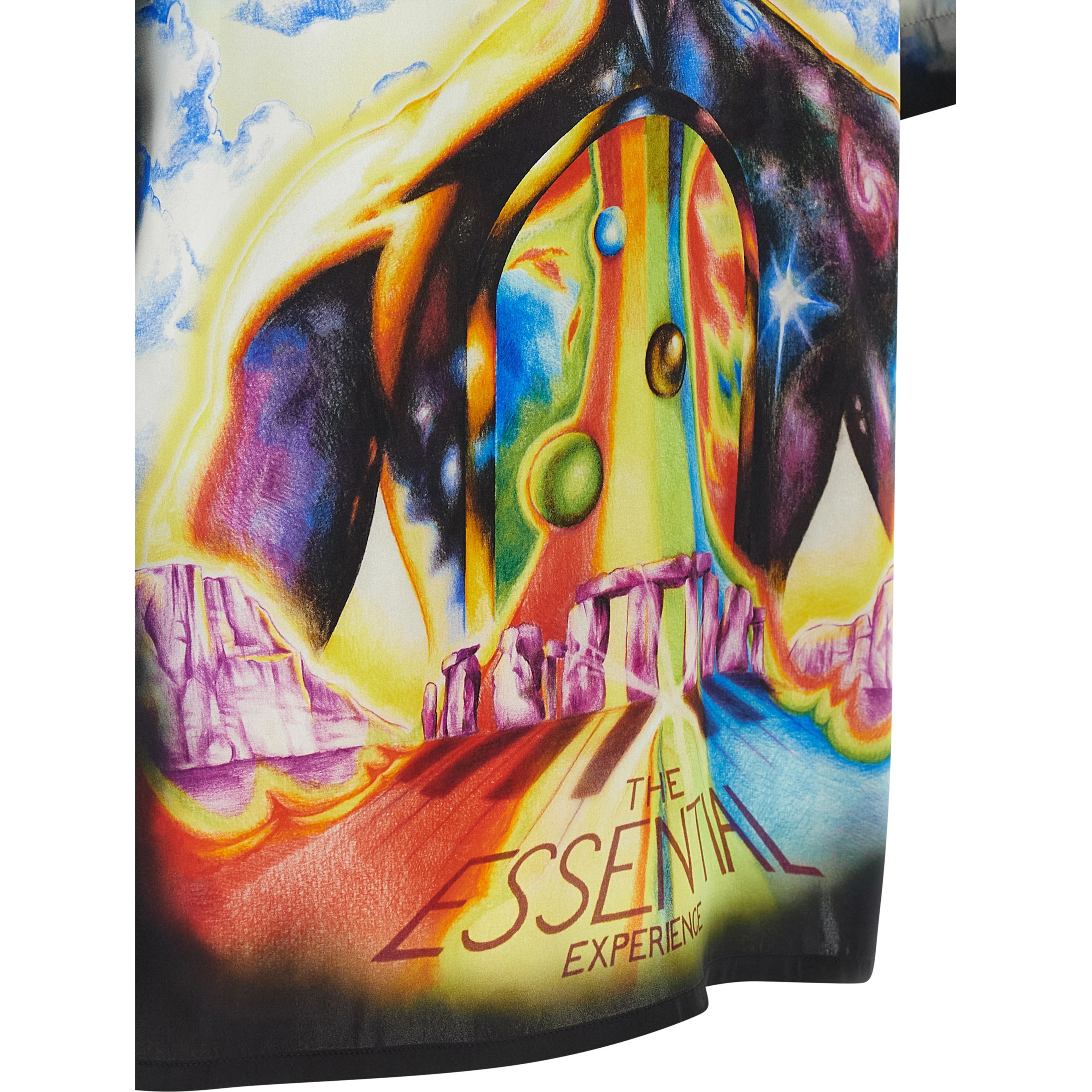 Multicolor Silk Blouse