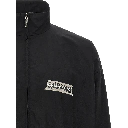 Black Cotton Sweatshirt