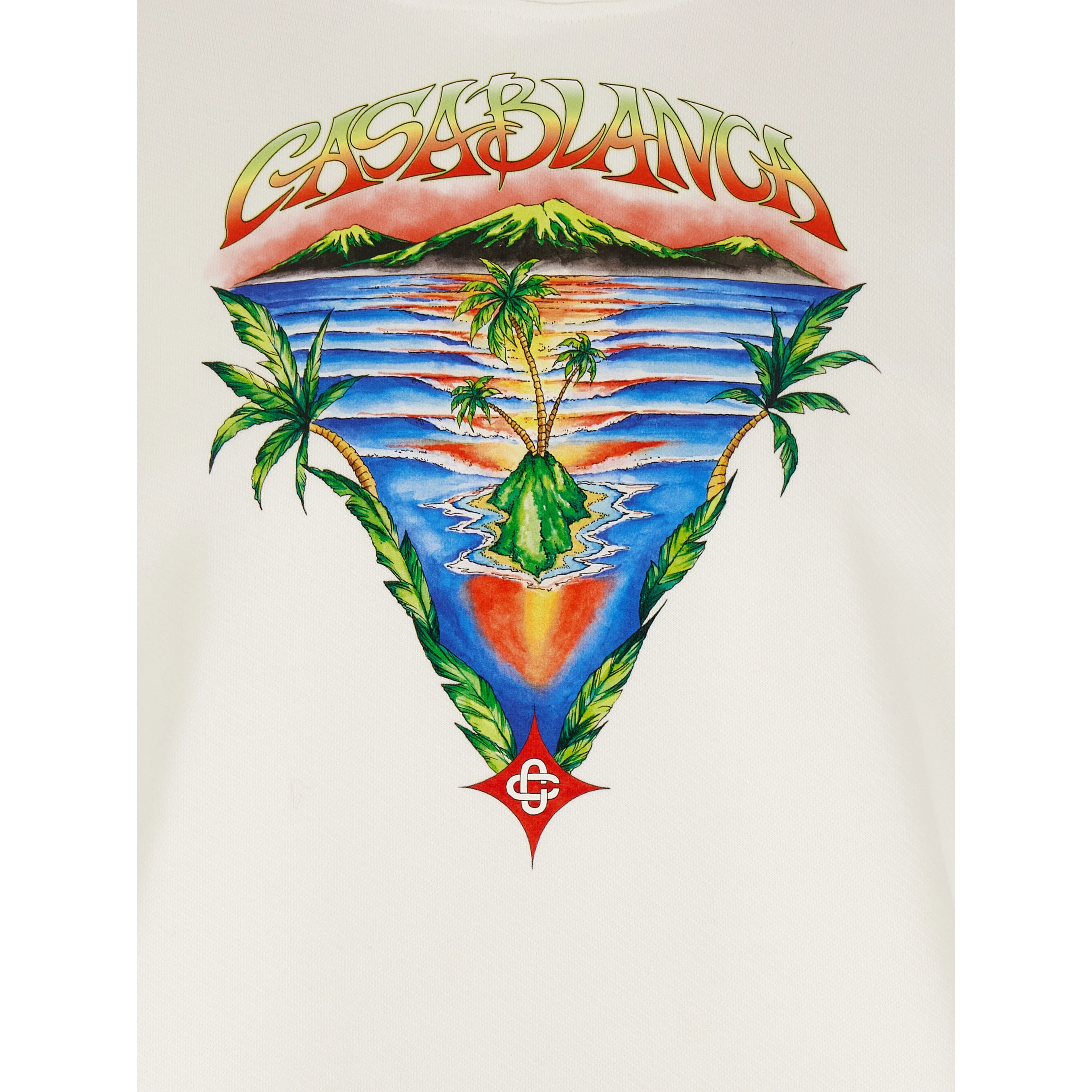 White Organic Cotton Sweatshirt