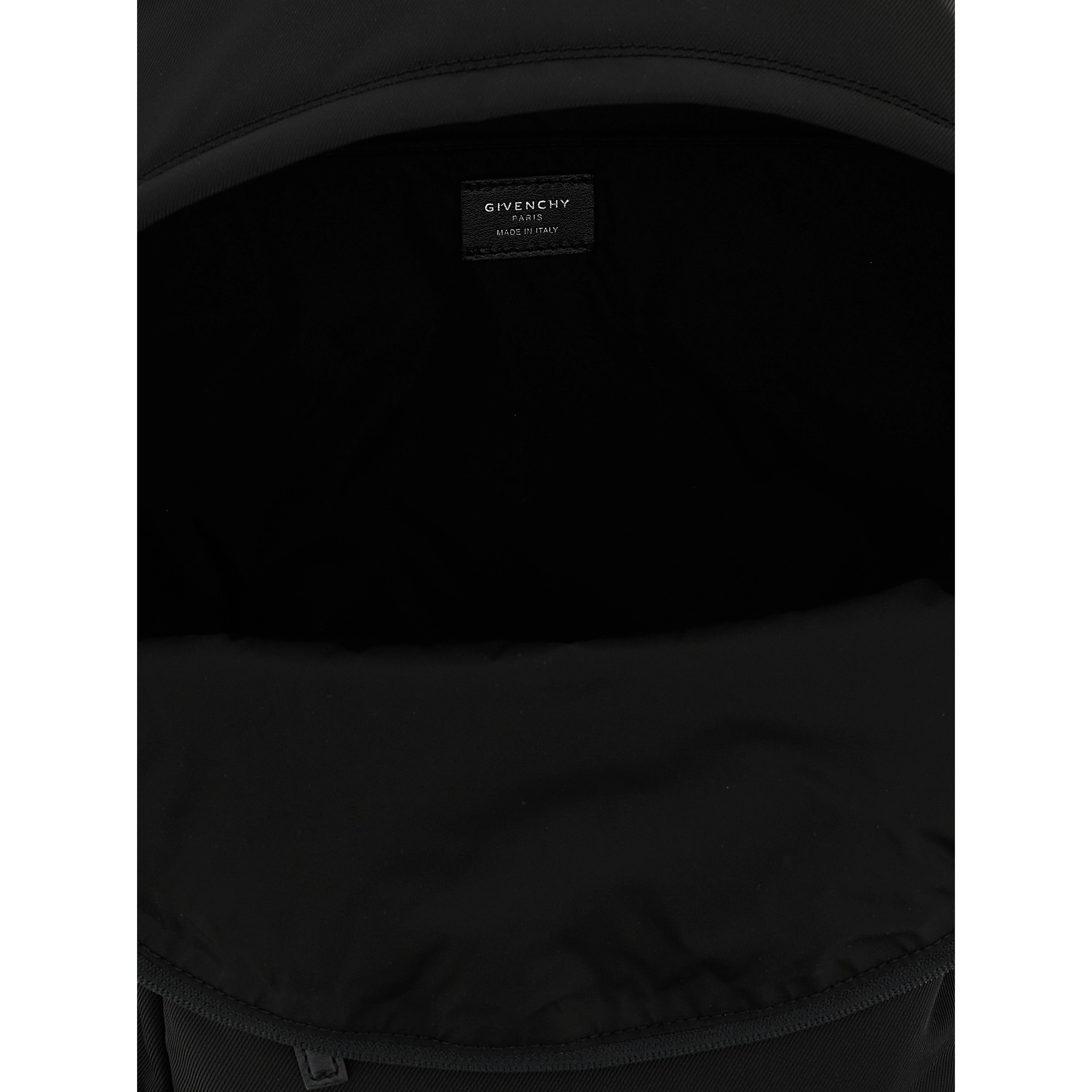 Black Polyamide Backpack