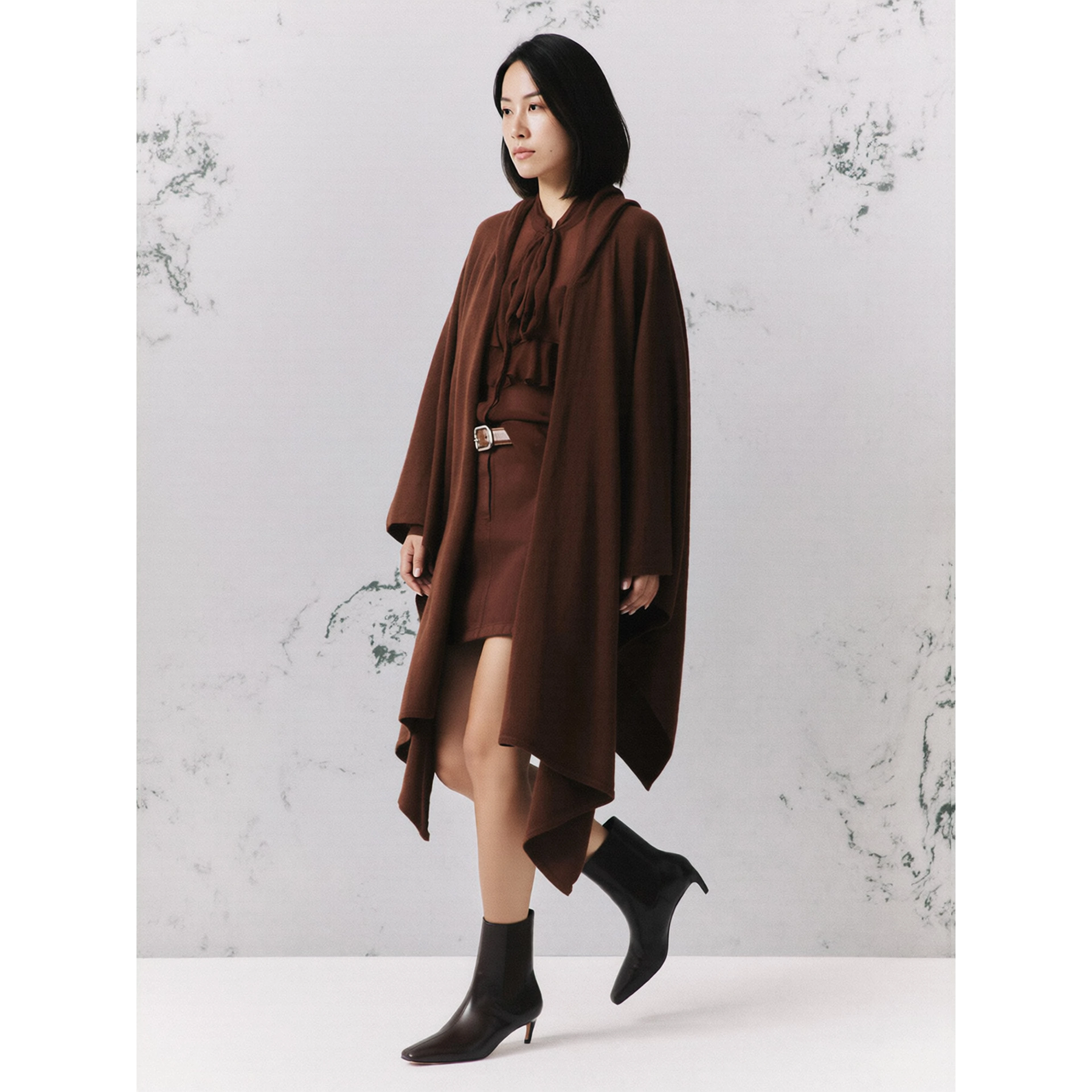 MARELLA MLLSENAPE poncho