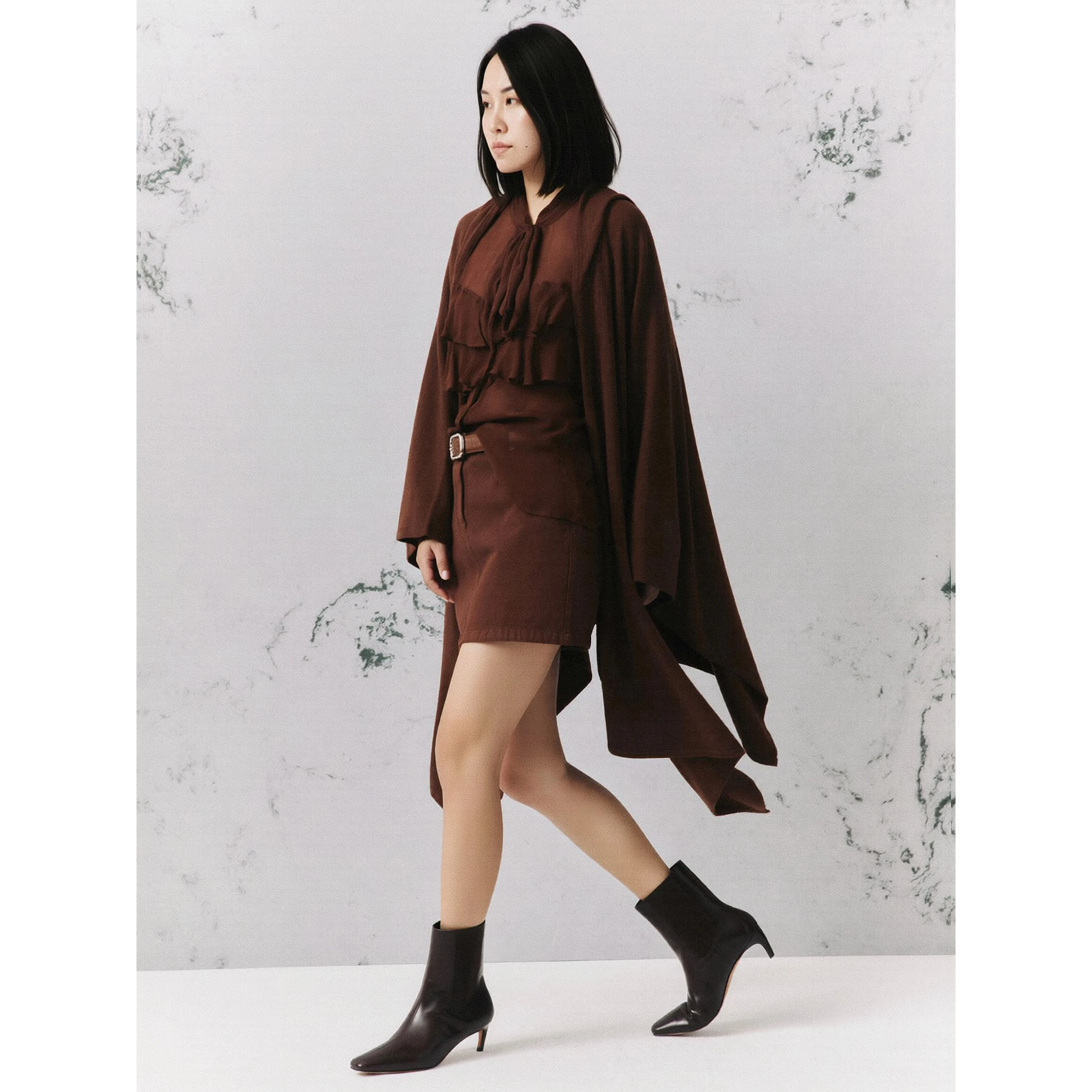 MARELLA MLLSENAPE poncho