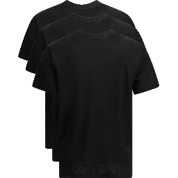 Crewneck T-shirts with logo (set of three)