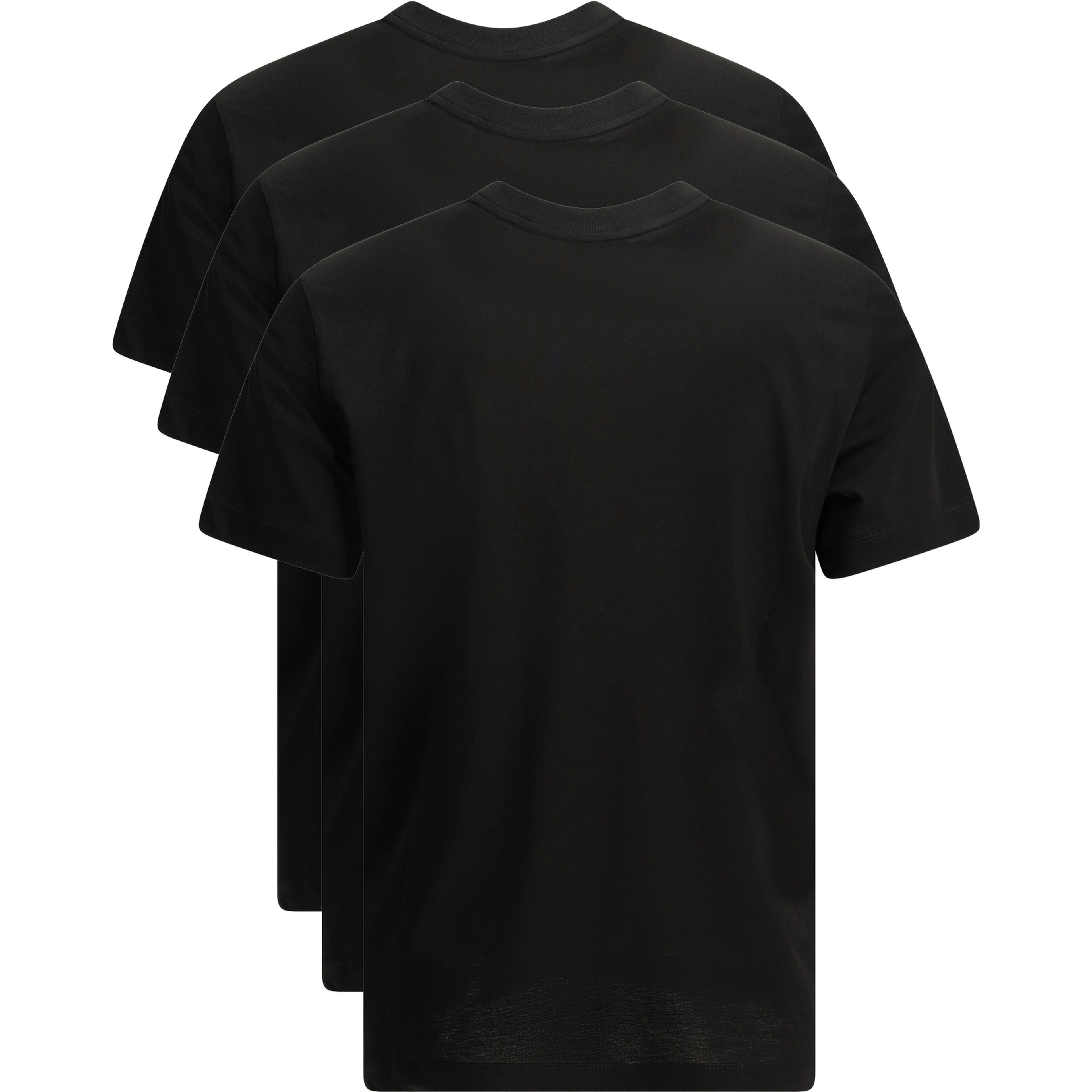 Crewneck T-shirts with logo (set of three)