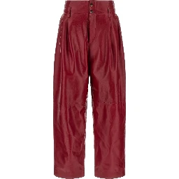 Red Leather Pants