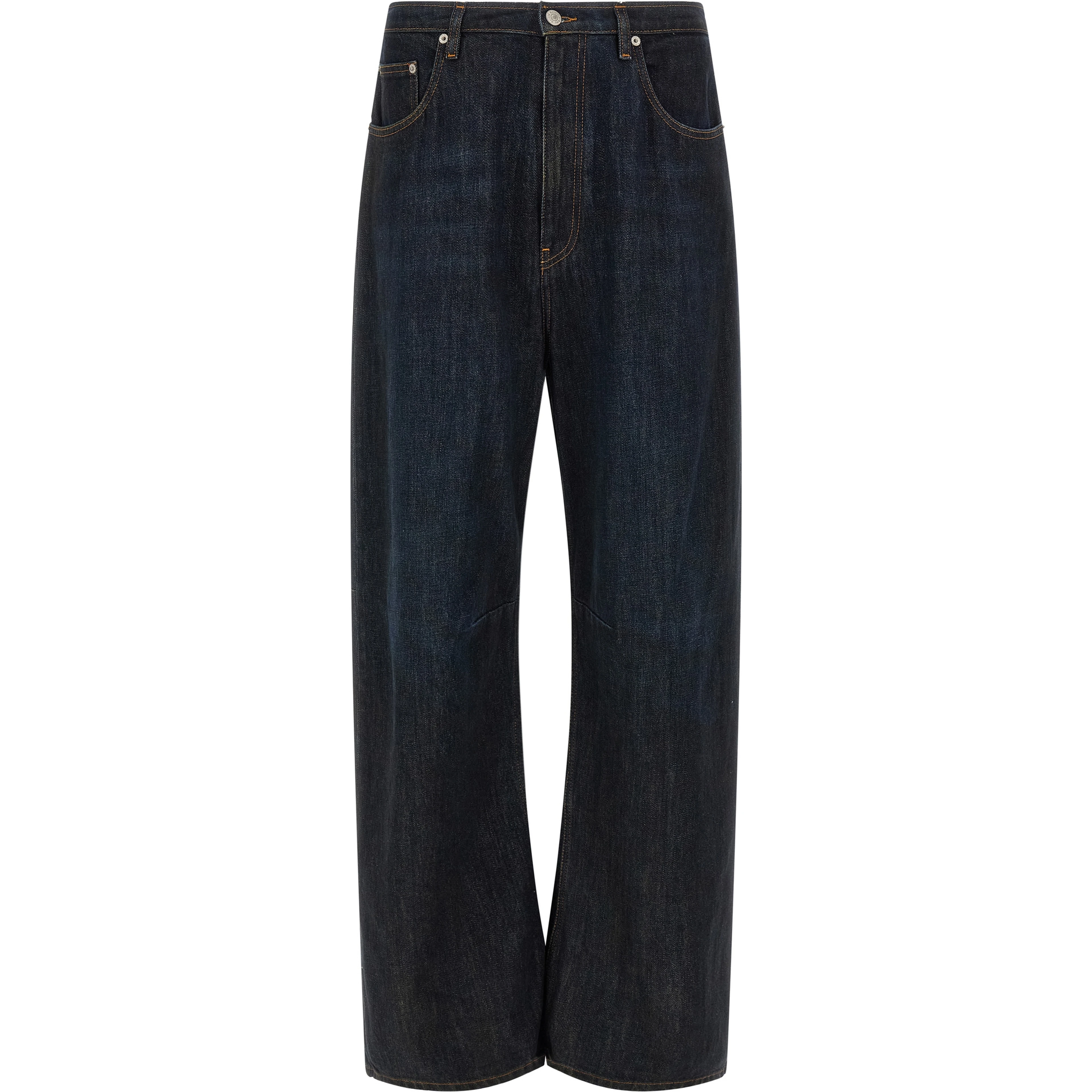 Blue Cotton Jeans Denim