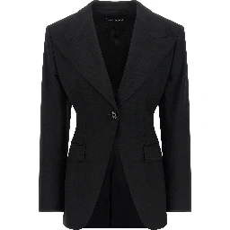 Black Virgin Wool Blazer
