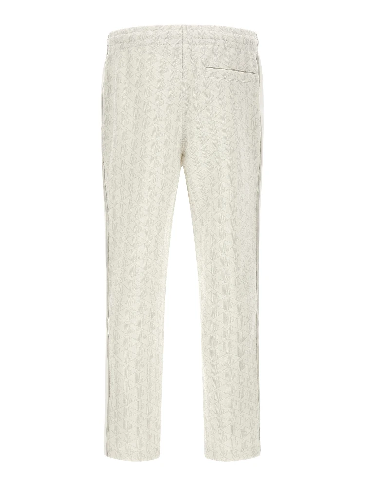 White Polyester Joggers (Workout Pants) alternative