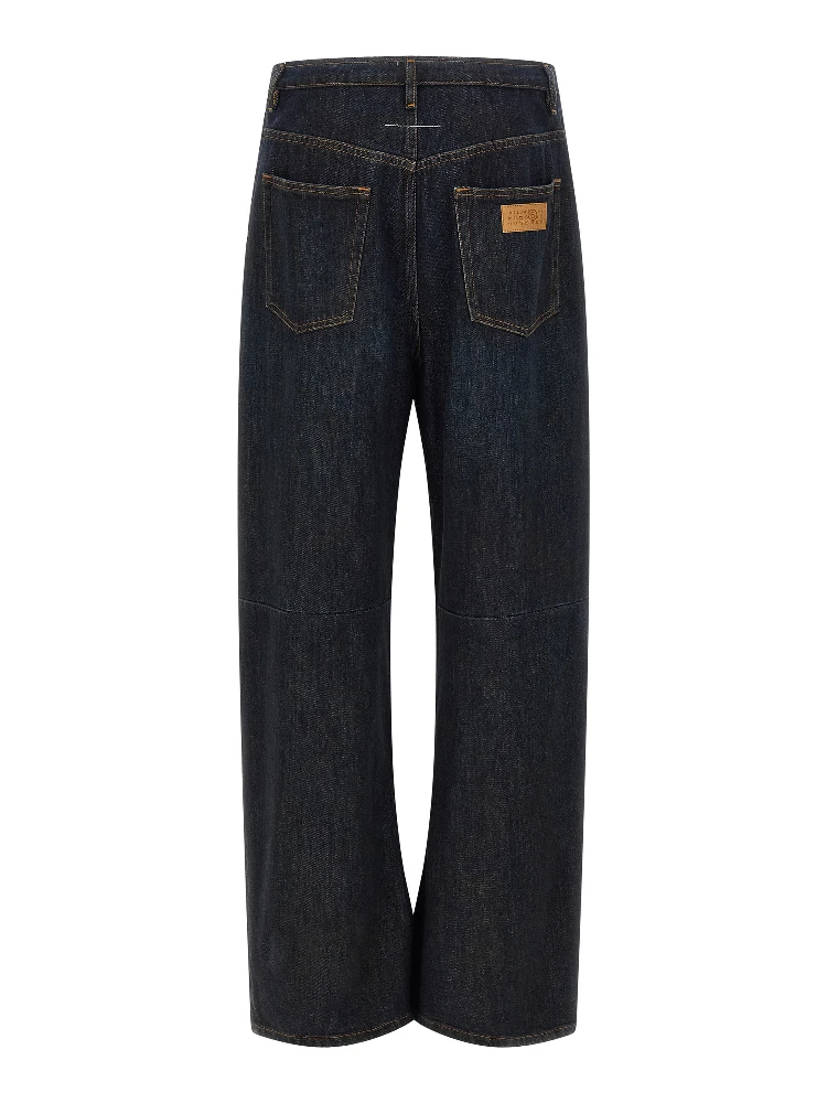 Blue Cotton Jeans Denim alternative
