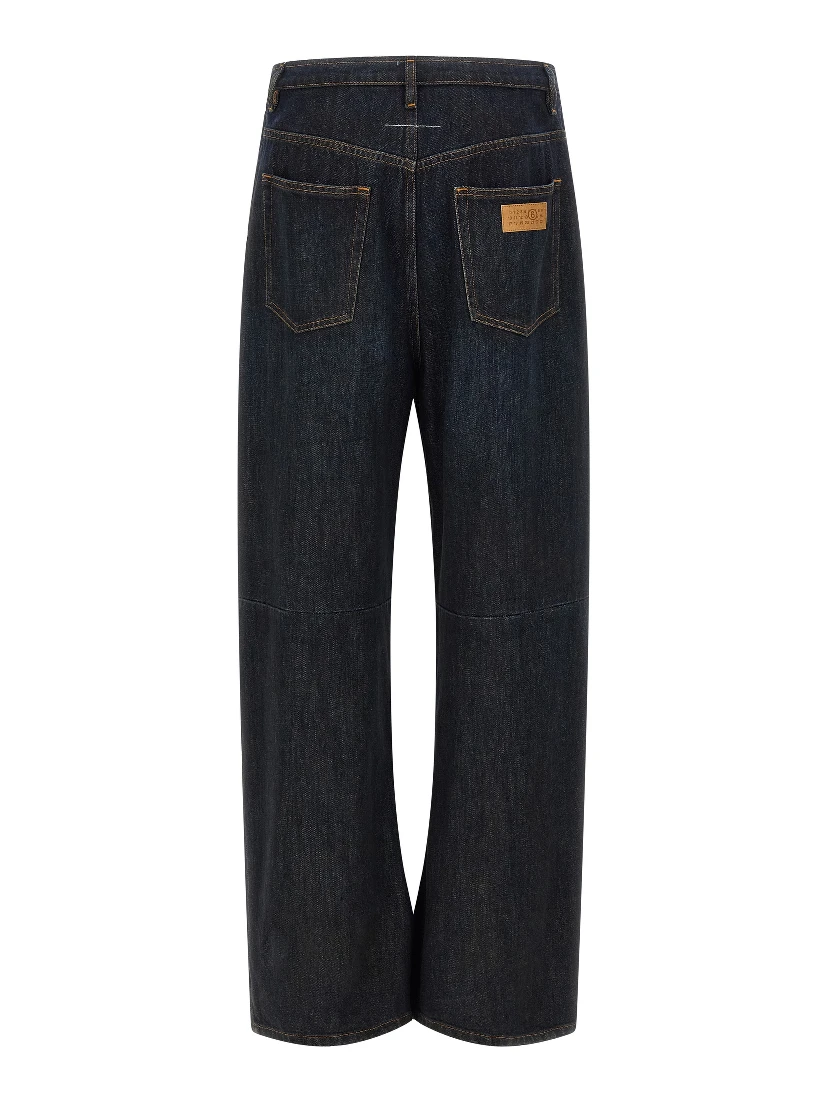 Blue Cotton Jeans Denim